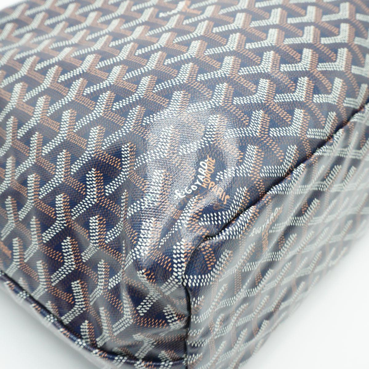 Goyard	Saint Louis PM Tote bag Navy Blue