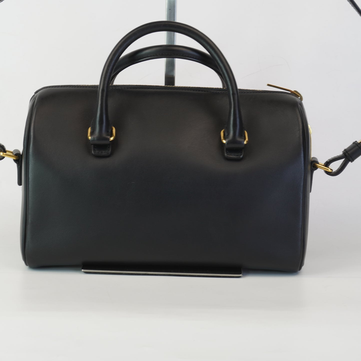 YSL	Baby Duffle  Bag Pink and Black
