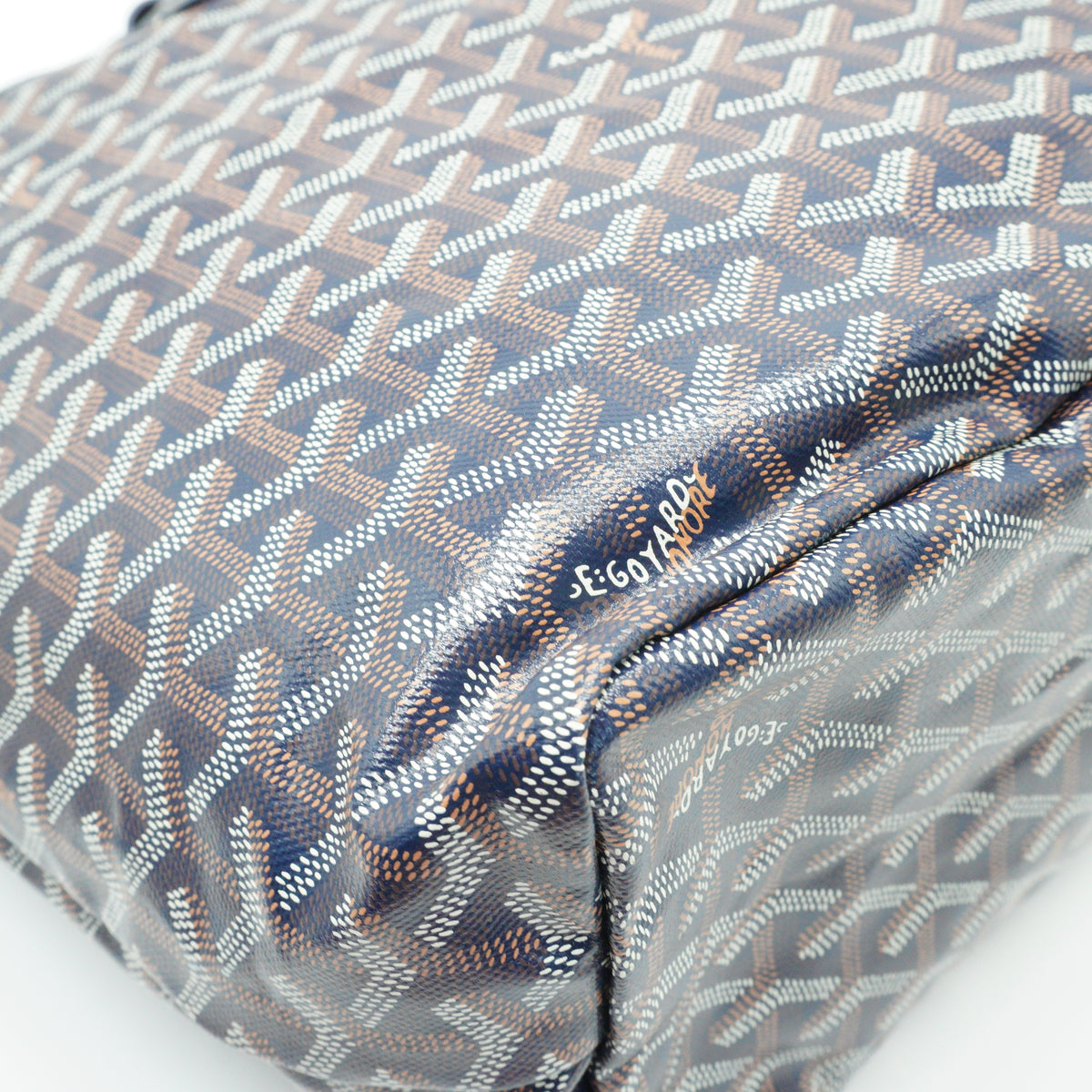 Goyard	Saint Louis PM Tote bag Navy Blue