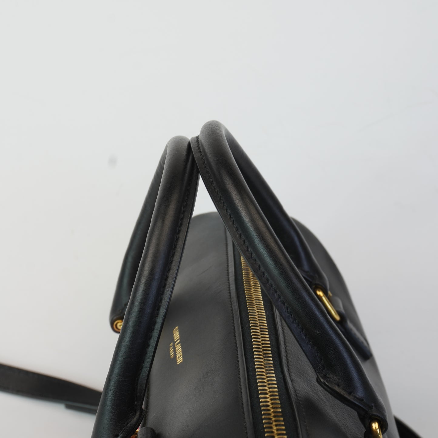 YSL	Baby Duffle  Bag Pink and Black
