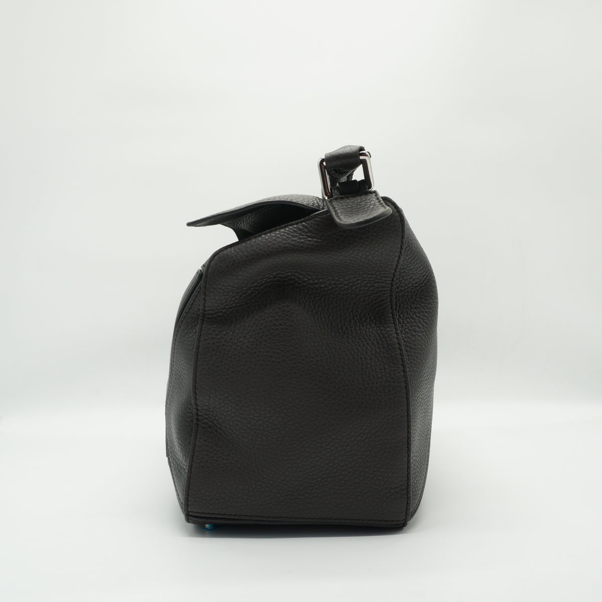 Loewe	Puzzle Large Supple Grained Calfskin Gray GHW