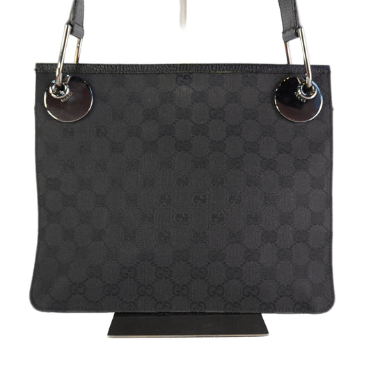 Gucci GG Canvas Messenger Bag Black