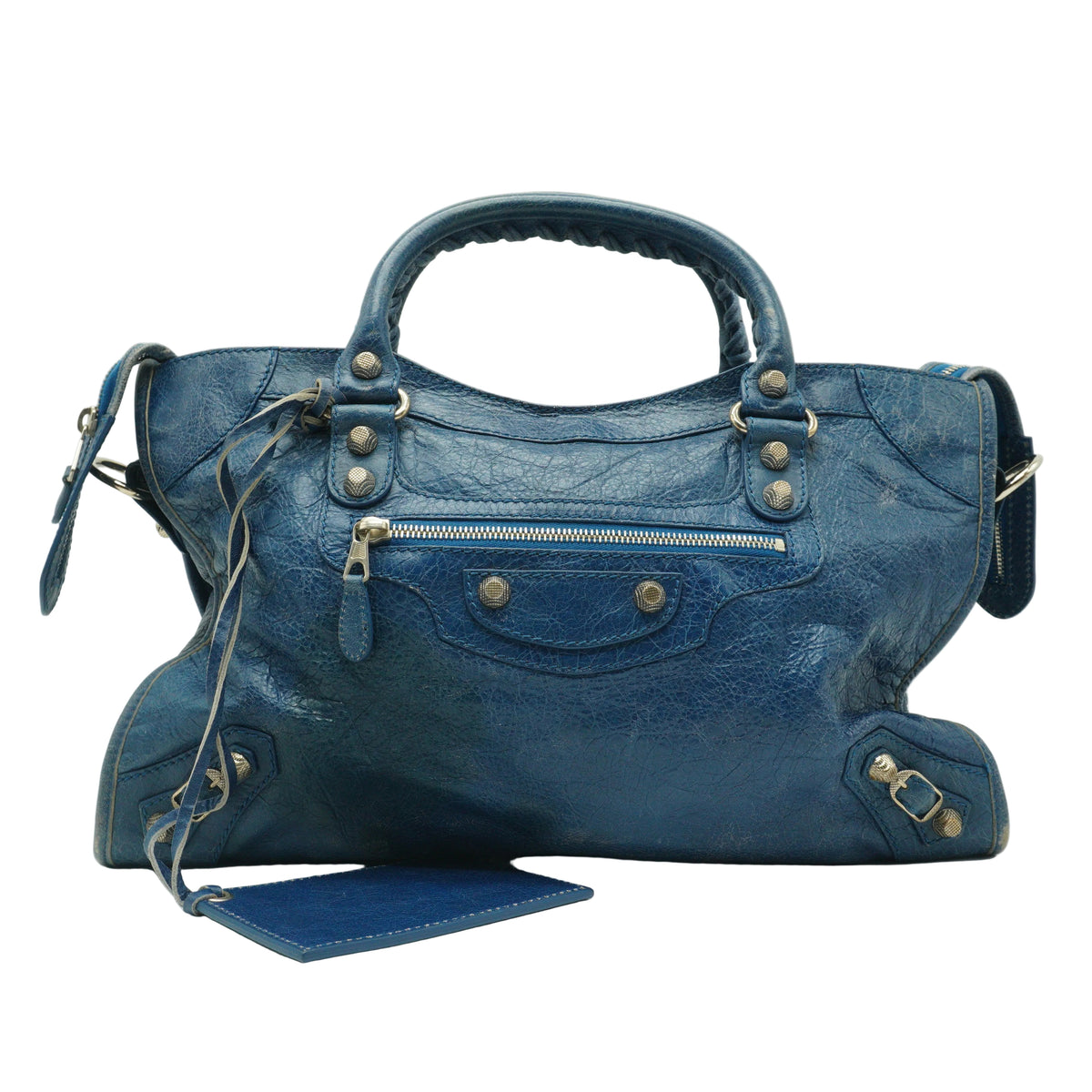 Balenciaga Classic City Bag Royal Blue Large SHW