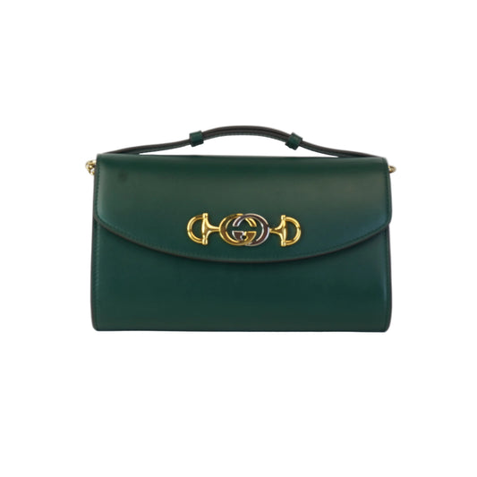 Gucci Zumi Mini Shoulder Bag Green
