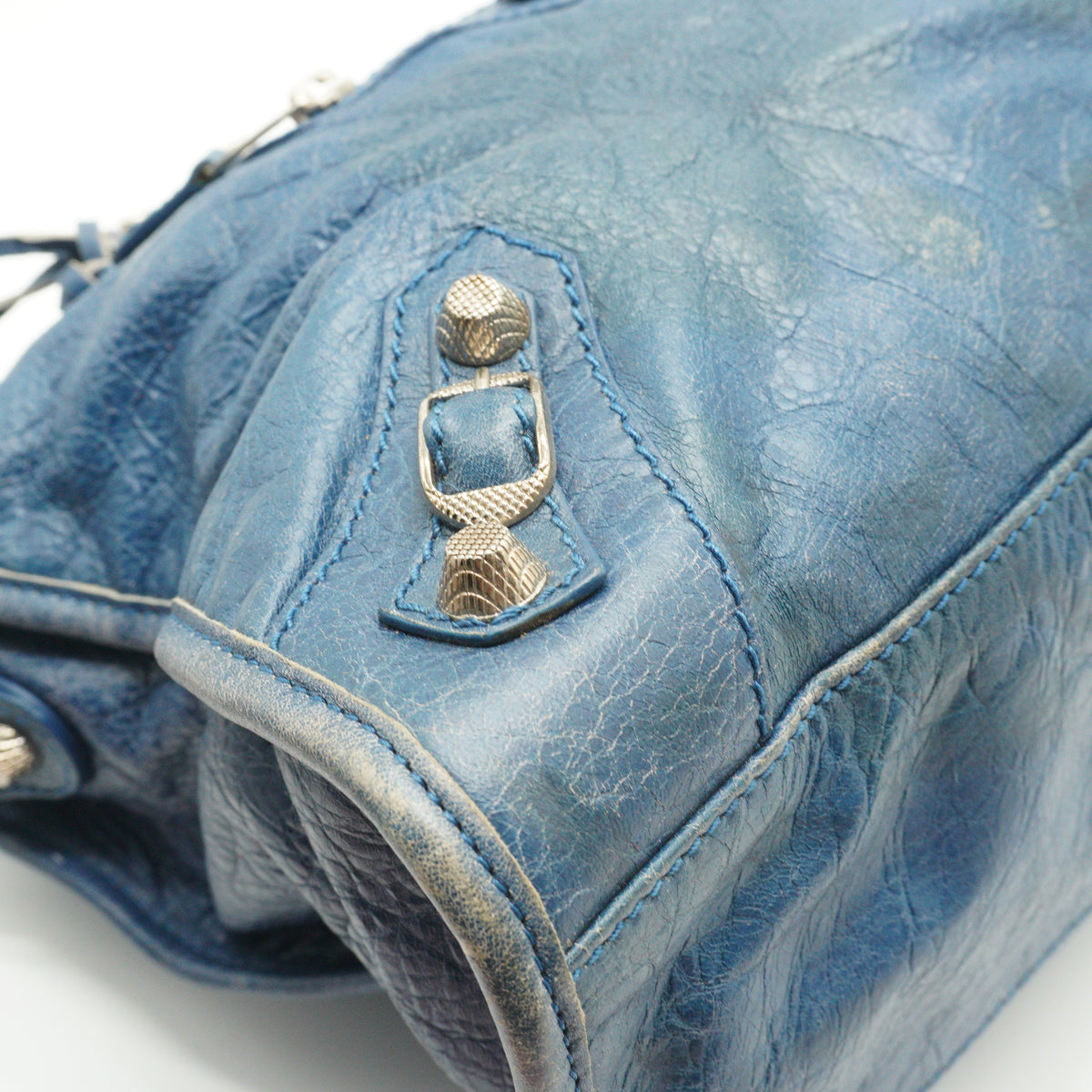 Balenciaga Classic City Bag Royal Blue Large SHW