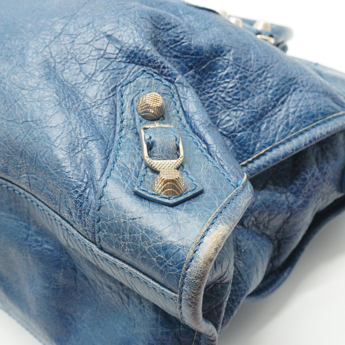 Balenciaga Classic City Bag Royal Blue Large SHW