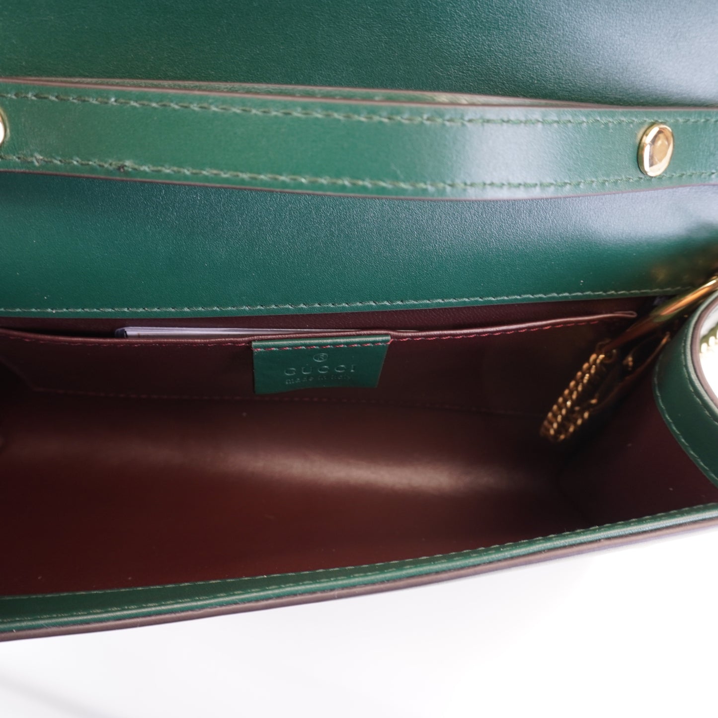 Gucci Zumi Mini Shoulder Bag Green