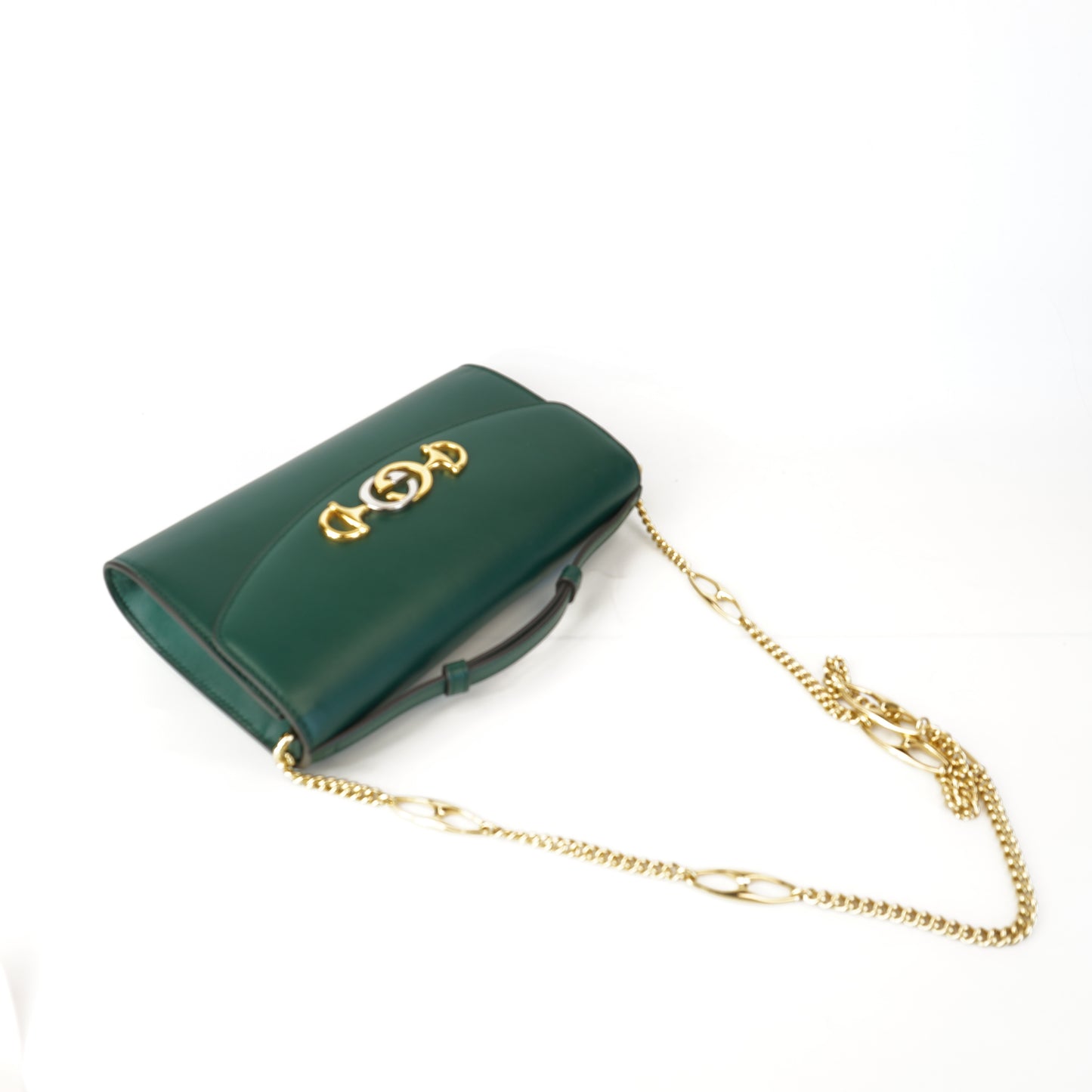 Gucci Zumi Mini Shoulder Bag Green