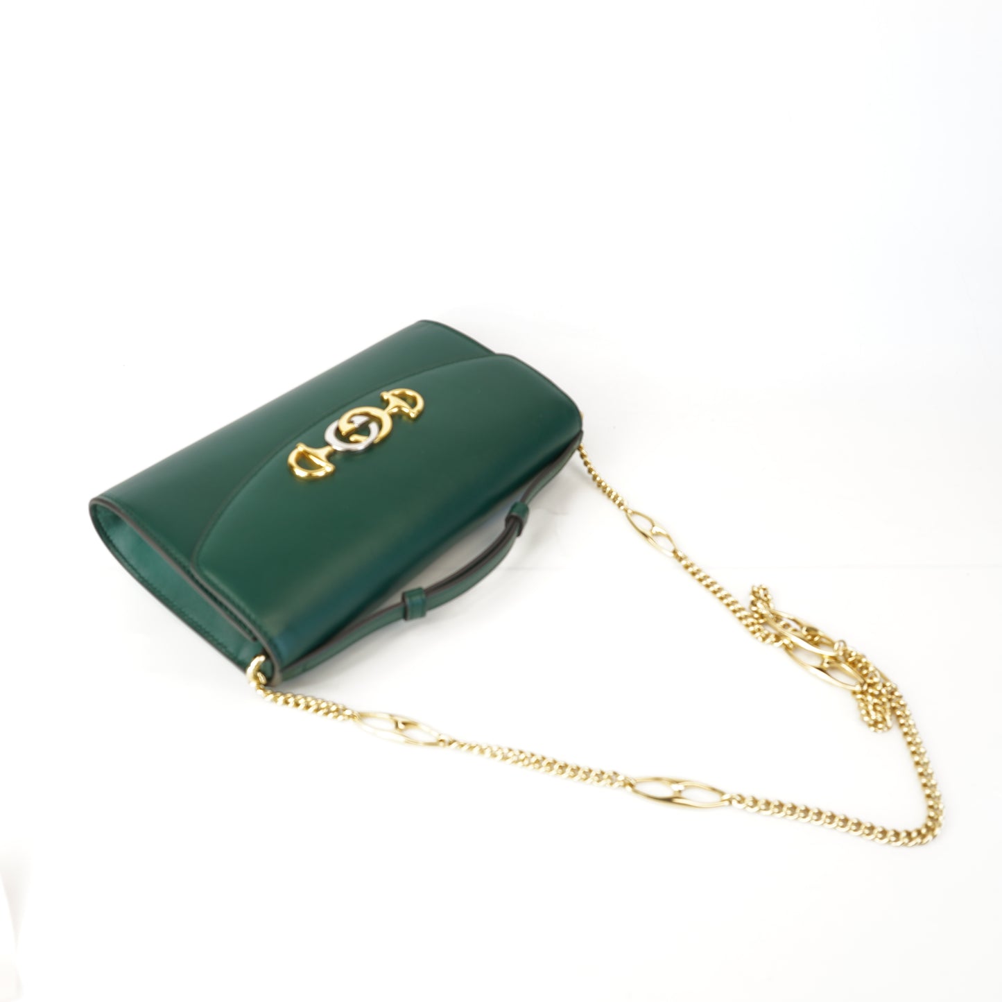 Gucci Zumi Mini Shoulder Bag Green