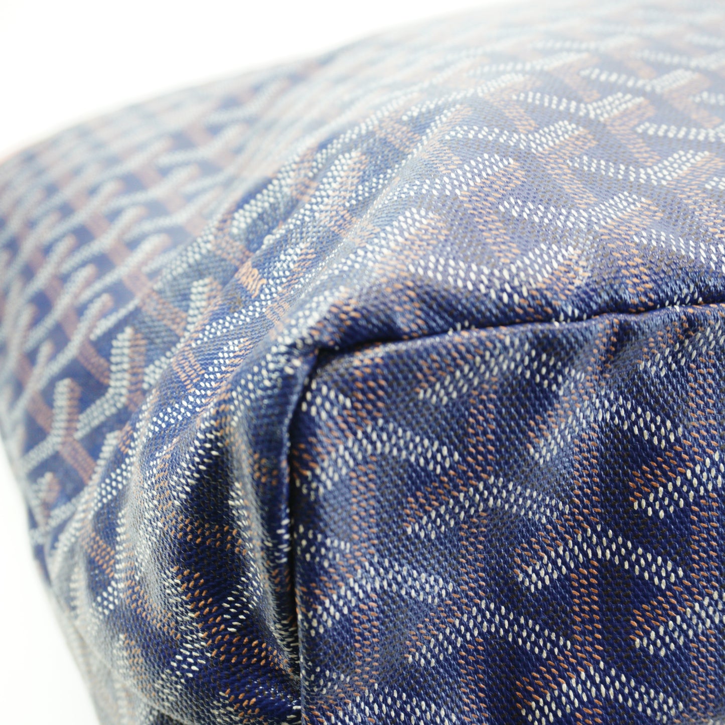 Goyard Saint Louis PM Tote SHW Navy Blue