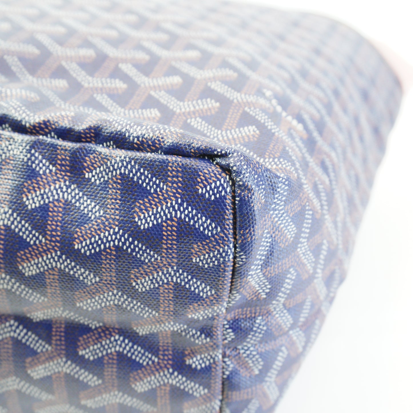 Goyard Saint Louis PM Tote SHW Navy Blue