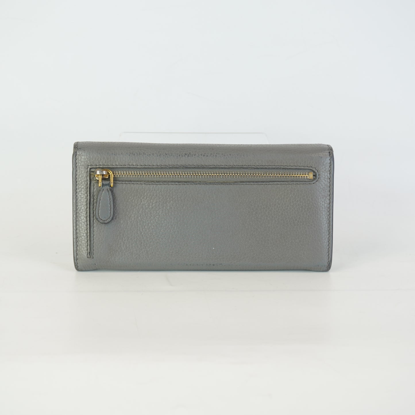Prada Daino Continental Wallet GHW Large