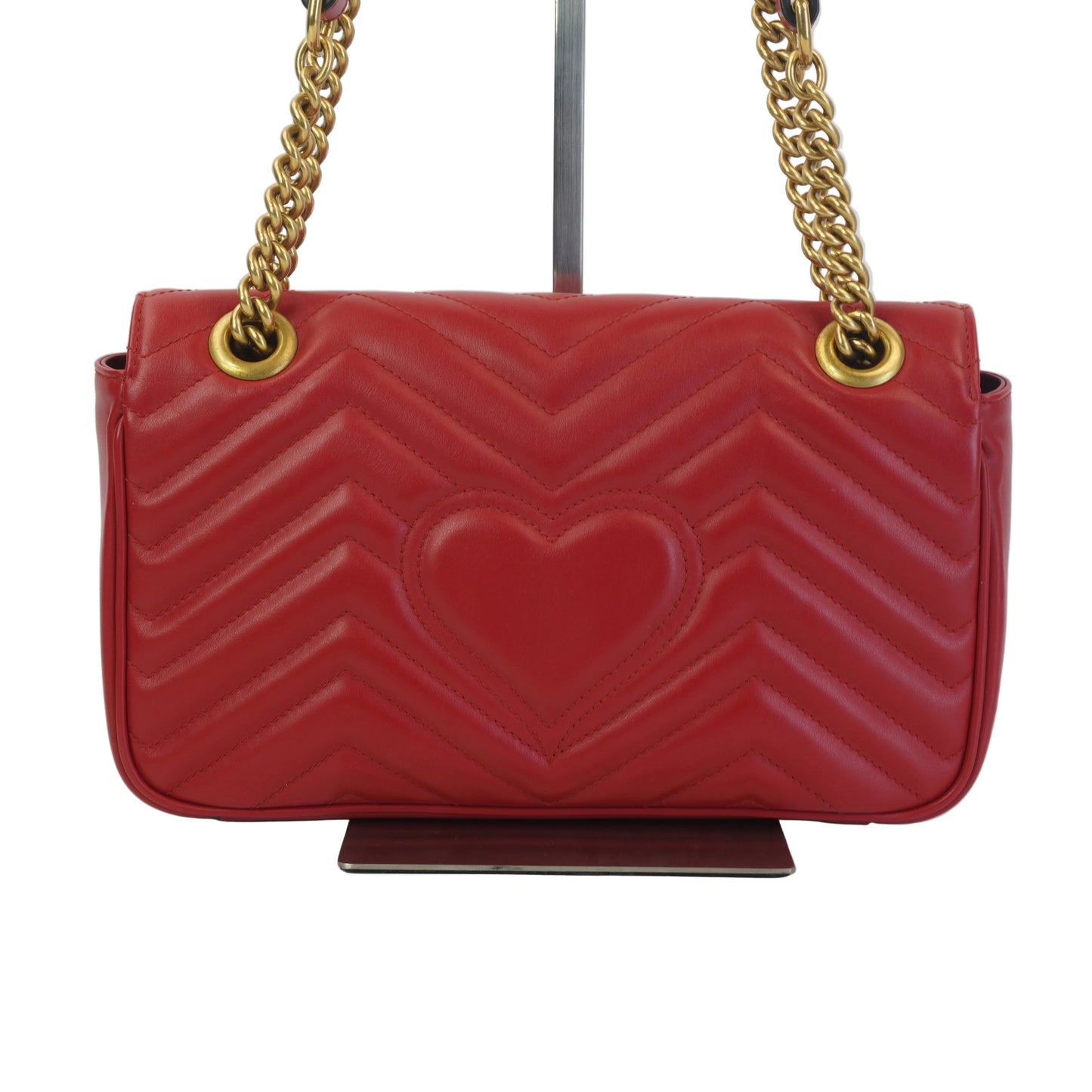 Gucci GG Marmont Red Small GHW