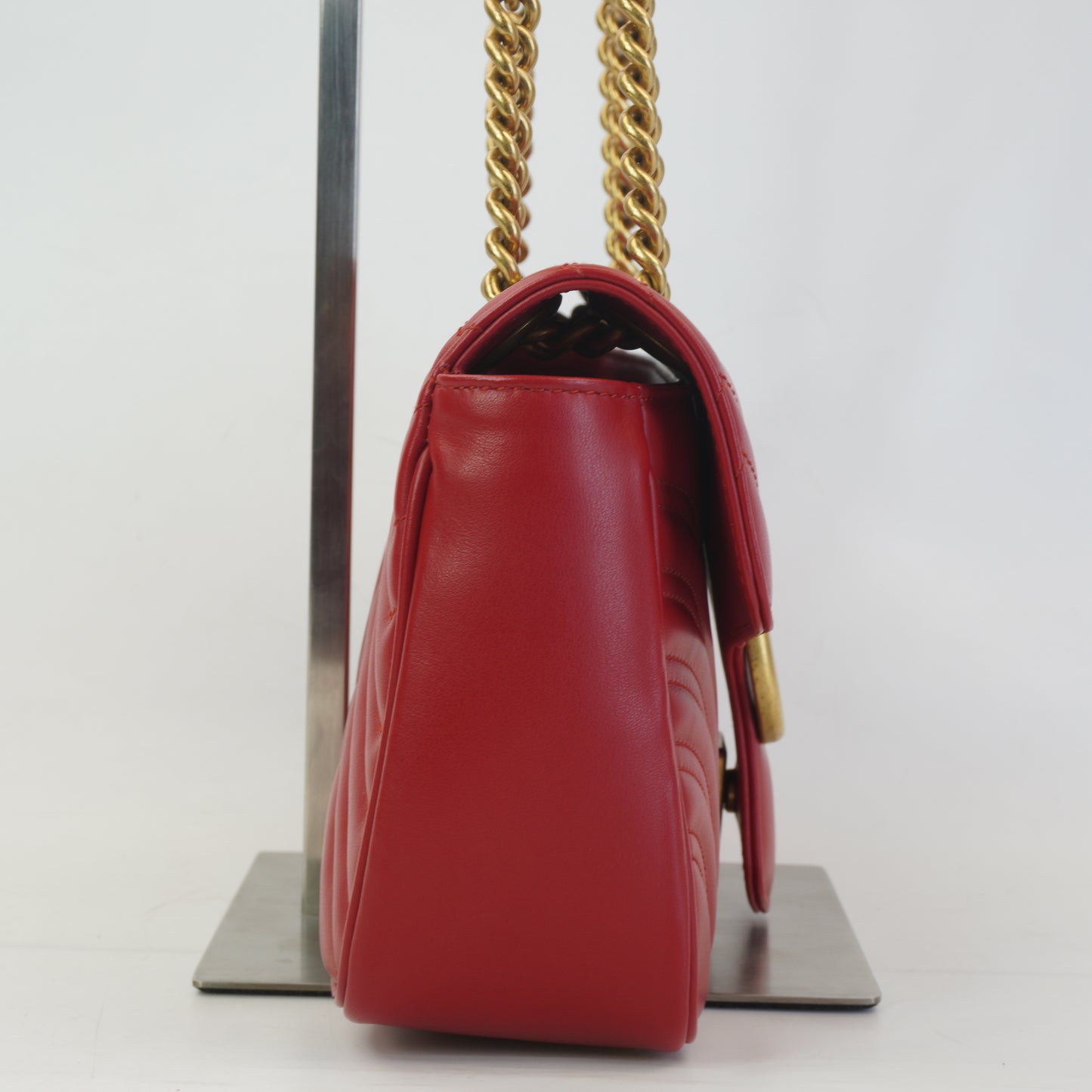 Gucci GG Marmont Red Small GHW