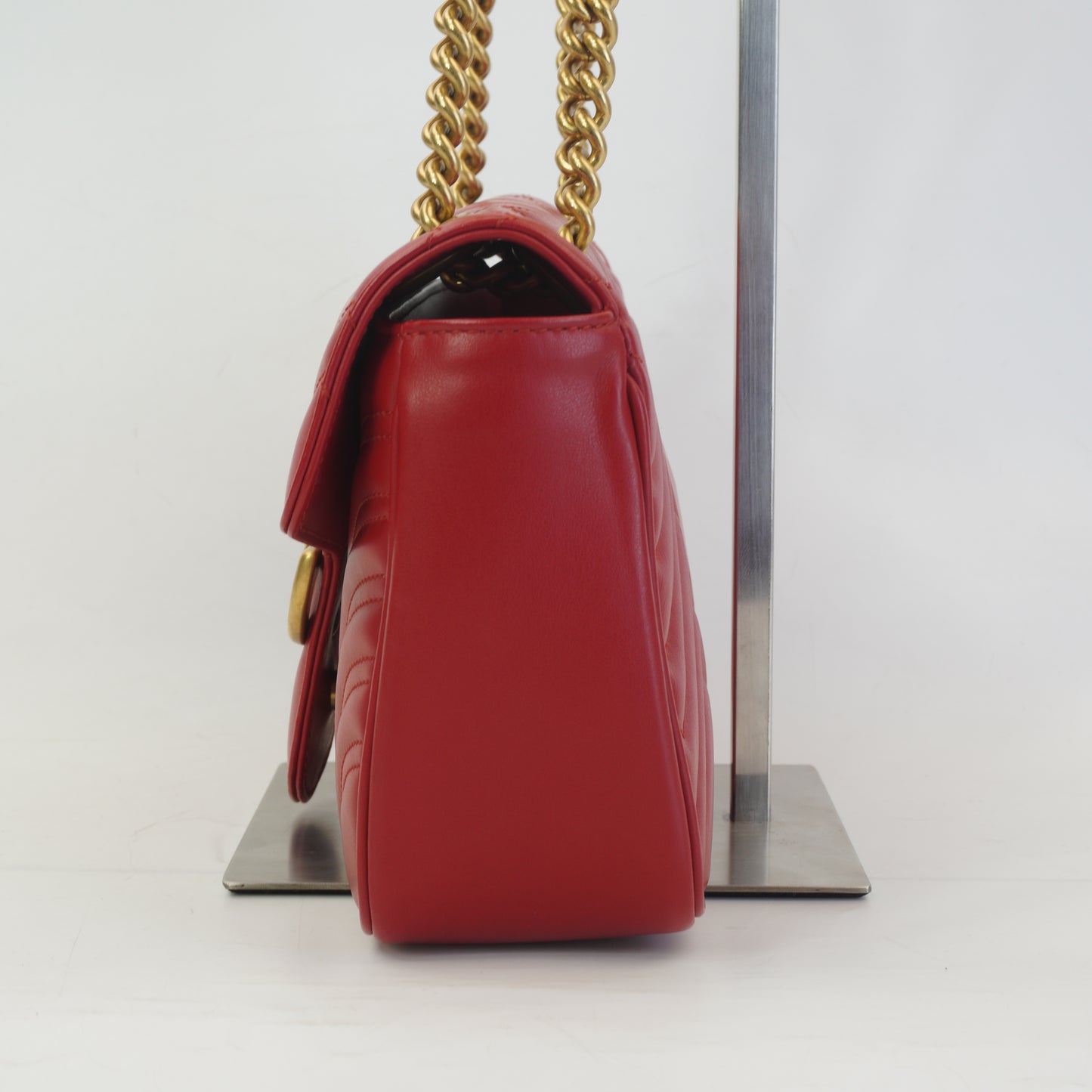 Gucci GG Marmont Red Small GHW