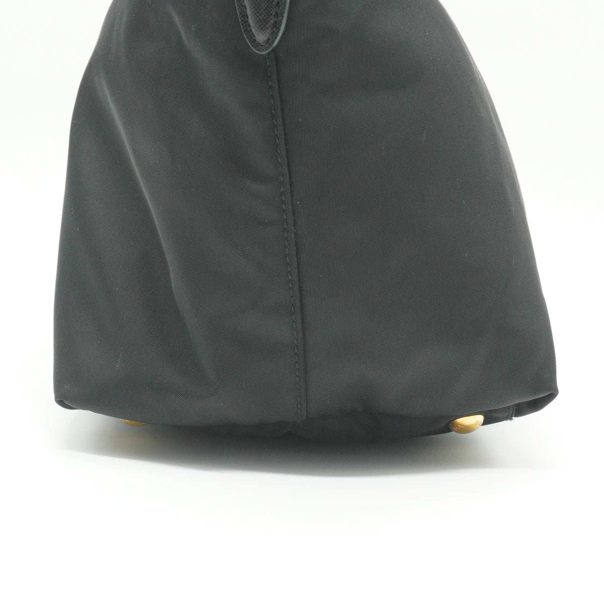 Prada Tessuto Nylon Convertible Shopping Tote Black Medium GHW