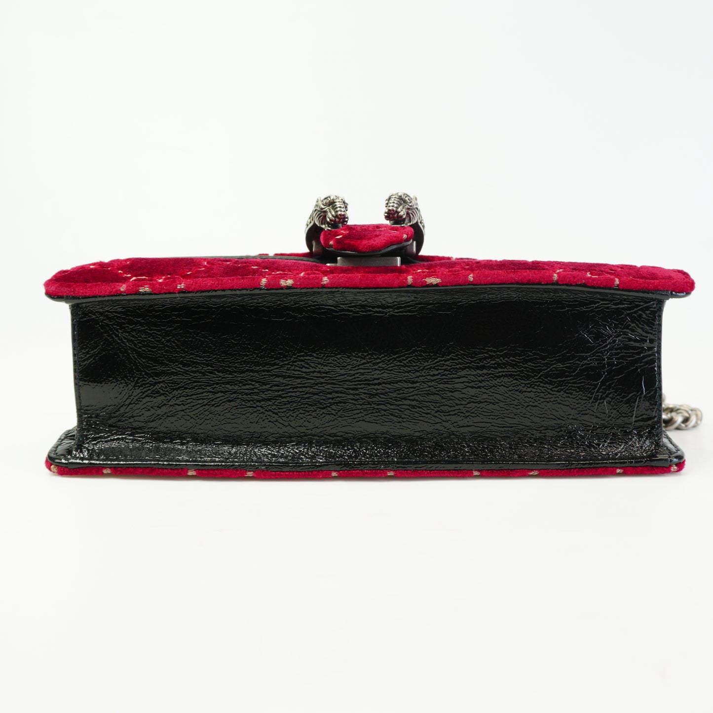 Gucci	Dionysus GG Velvet Shoulder Bag RedSmall SHW
