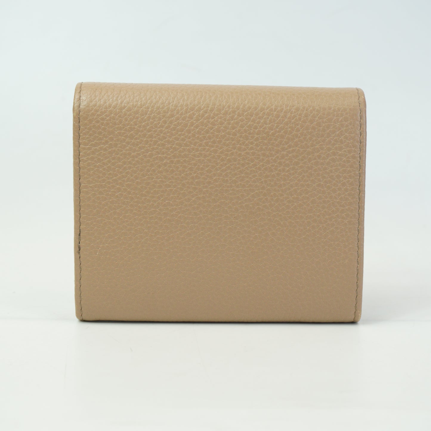 Prada	Vitello Grain Small Leather Beige GHW