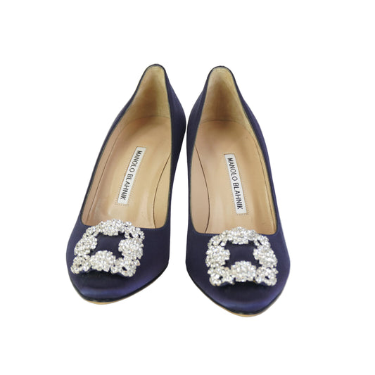 Manolo Manolo Navy Blue size 38