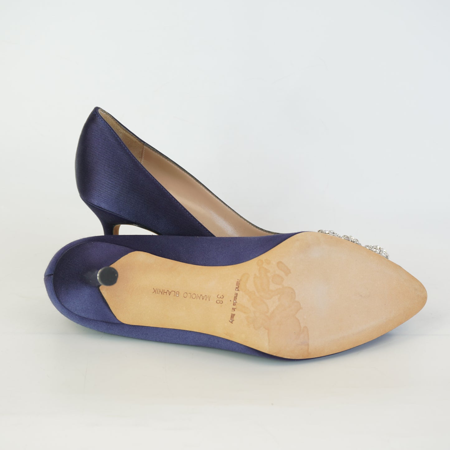 Manolo Manolo Navy Blue size 38