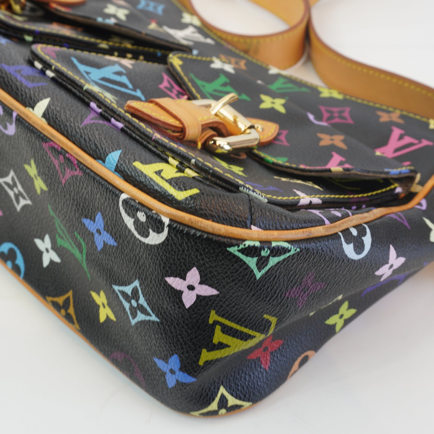 Louis Vuitton	Monogram MUlticolore Lodge Bag GHW Medium
