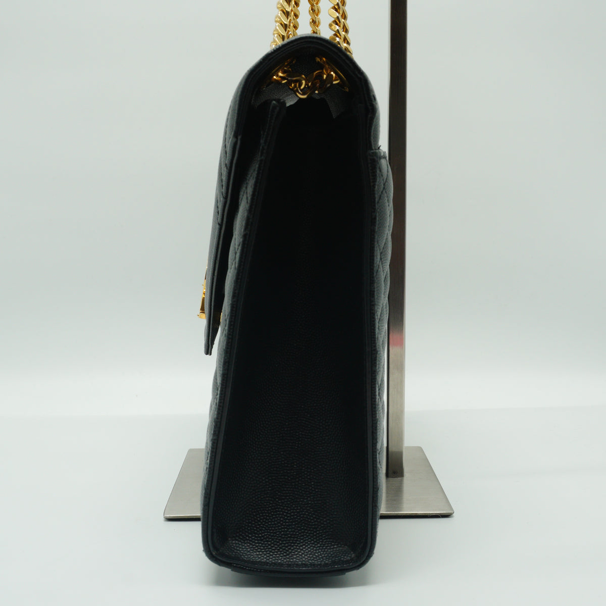 YSL Envelope Bag Black Medium GHW