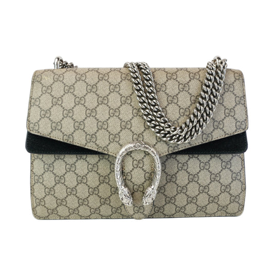 Gucci Medium Dionysus Beige/Black