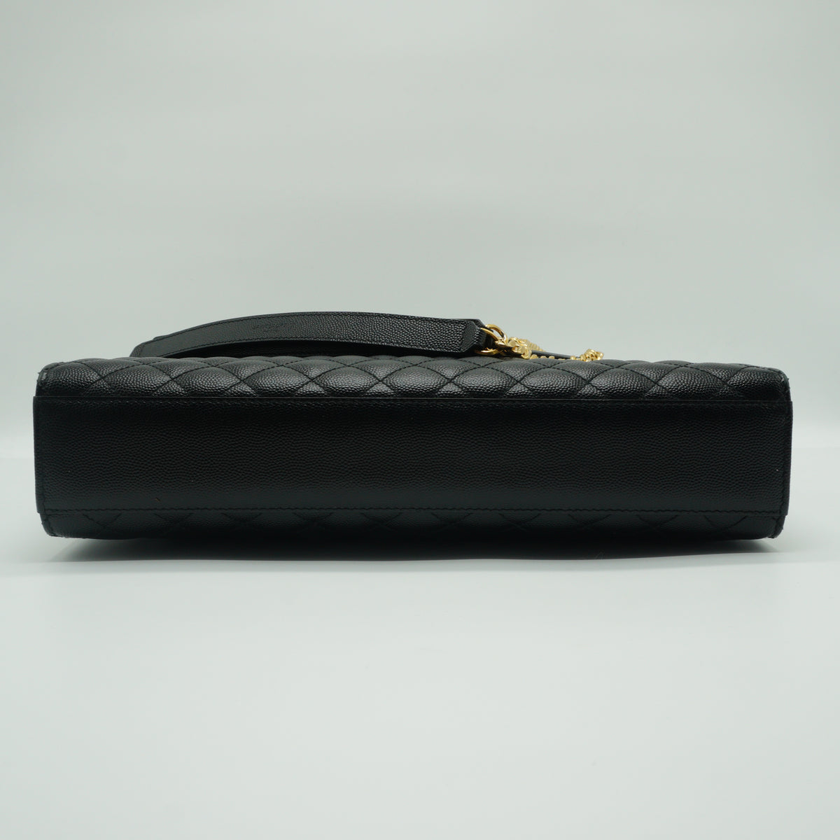 YSL Envelope Bag Black Medium GHW