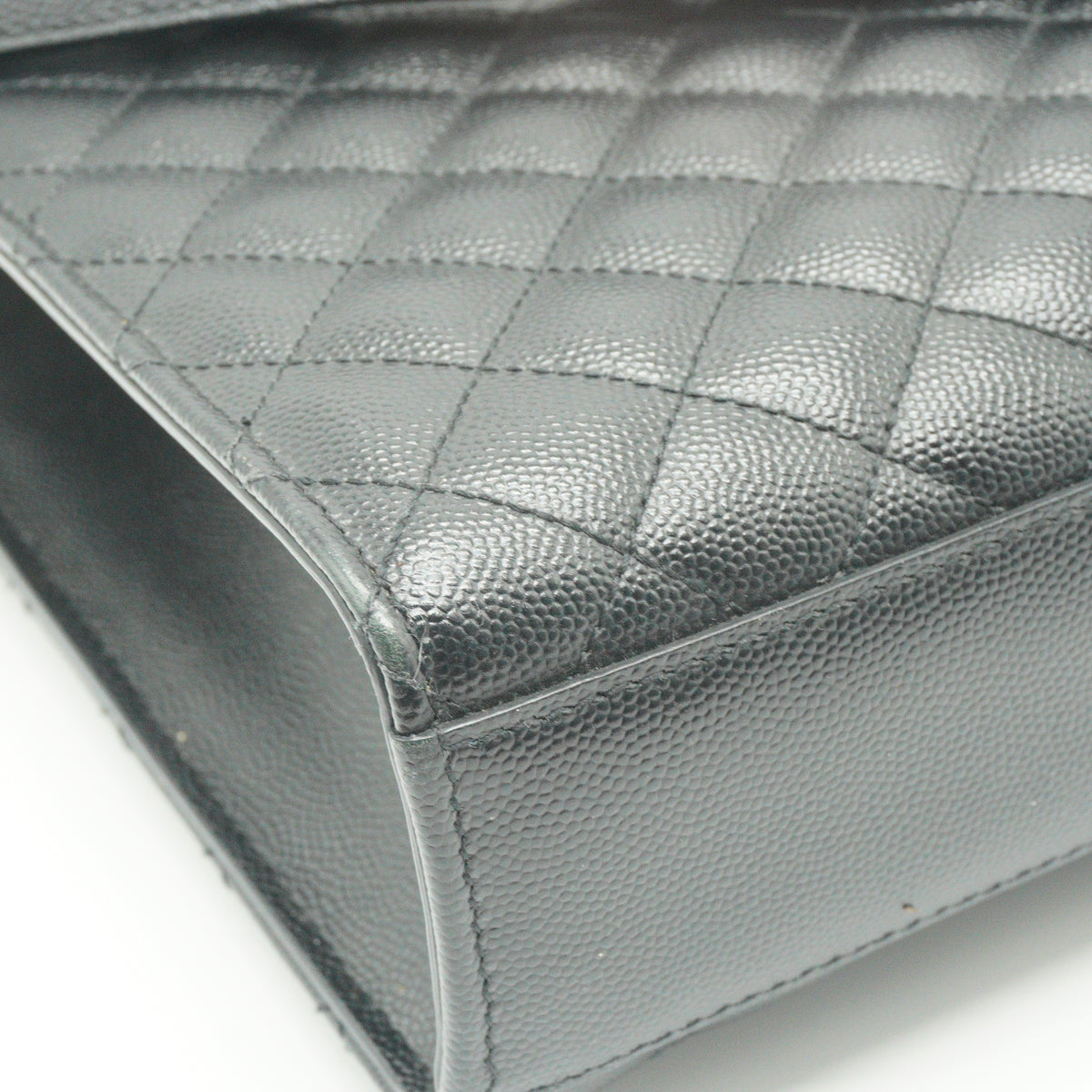 YSL Envelope Bag Black Medium GHW