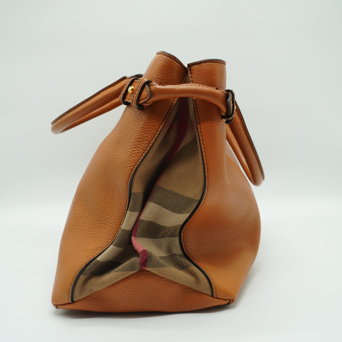 Burberry The Banner Tote Bag Large GHW