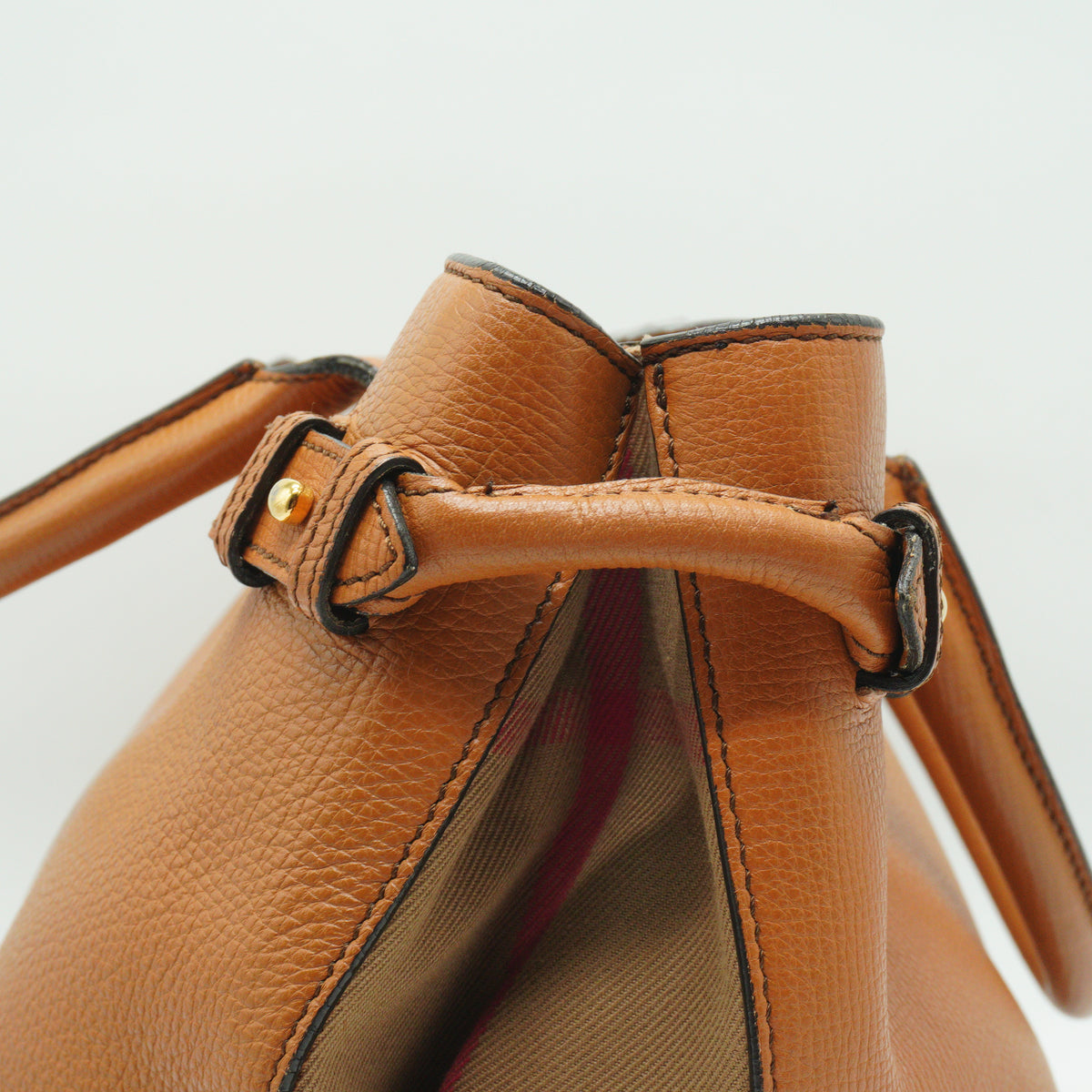 Burberry The Banner Tote Bag Large GHW