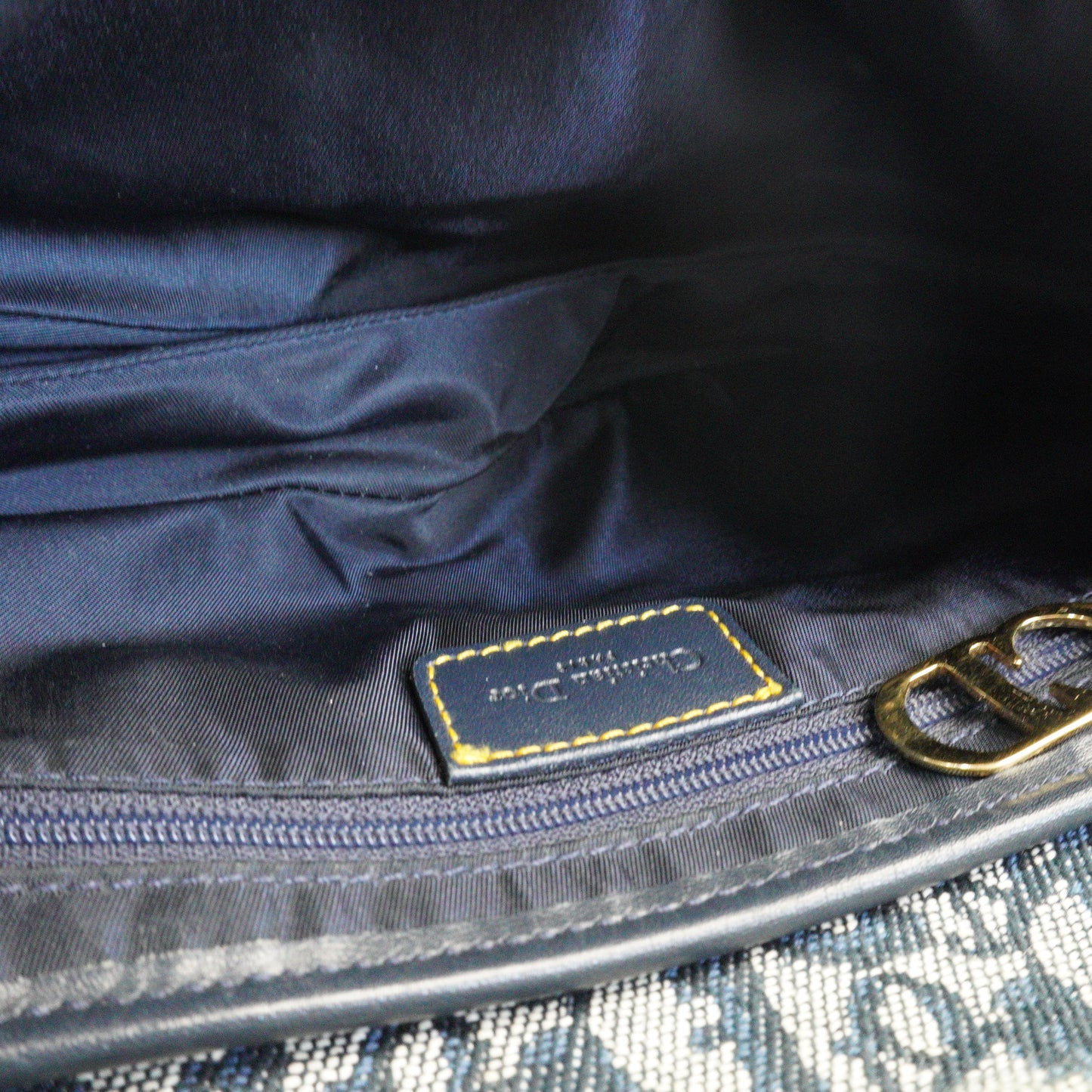 Dior	Saddle Oblique Jacquard GHW Small