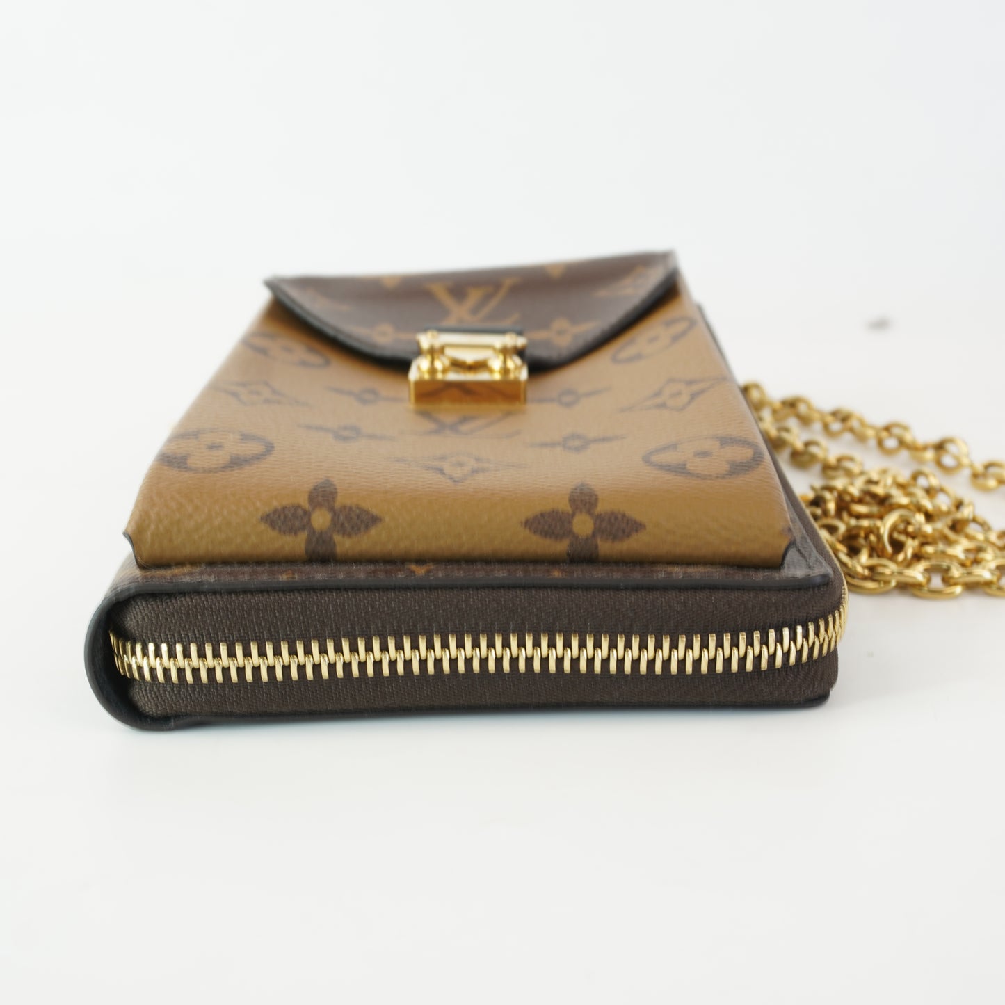 Louis Vuitton	Vertical Zippy WOC Mono