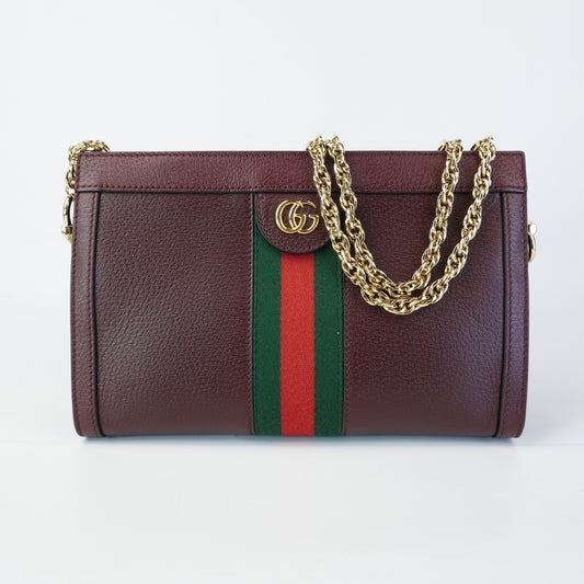 Gucci Ophidia Small Burgundy