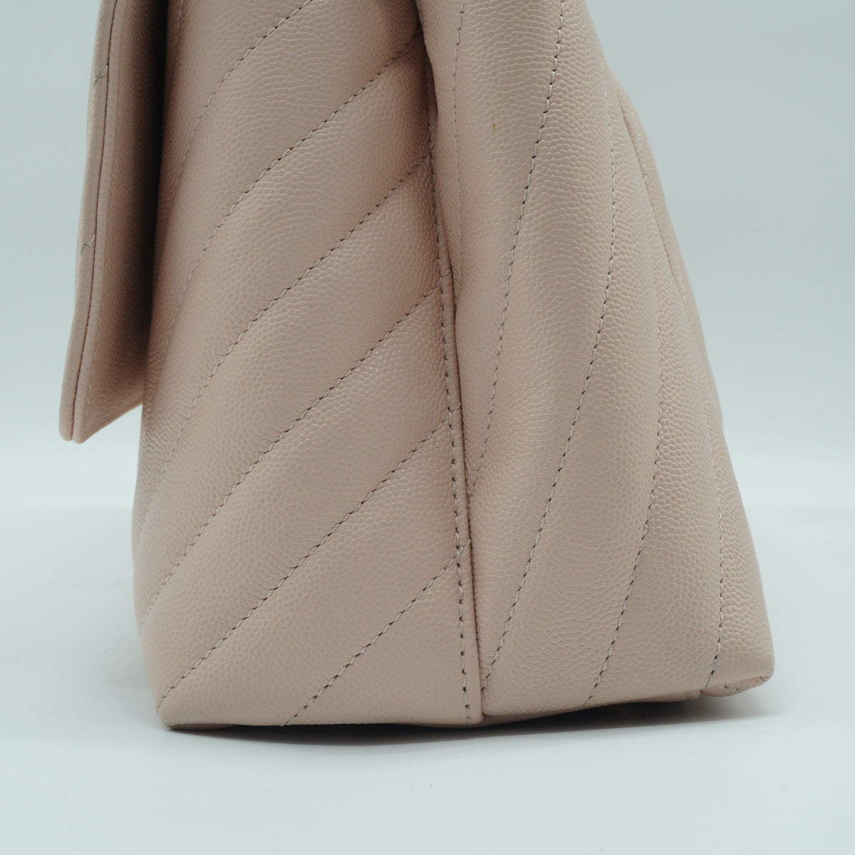 Chanel Coco Handle Medium Calfskin Beige Clair GHW