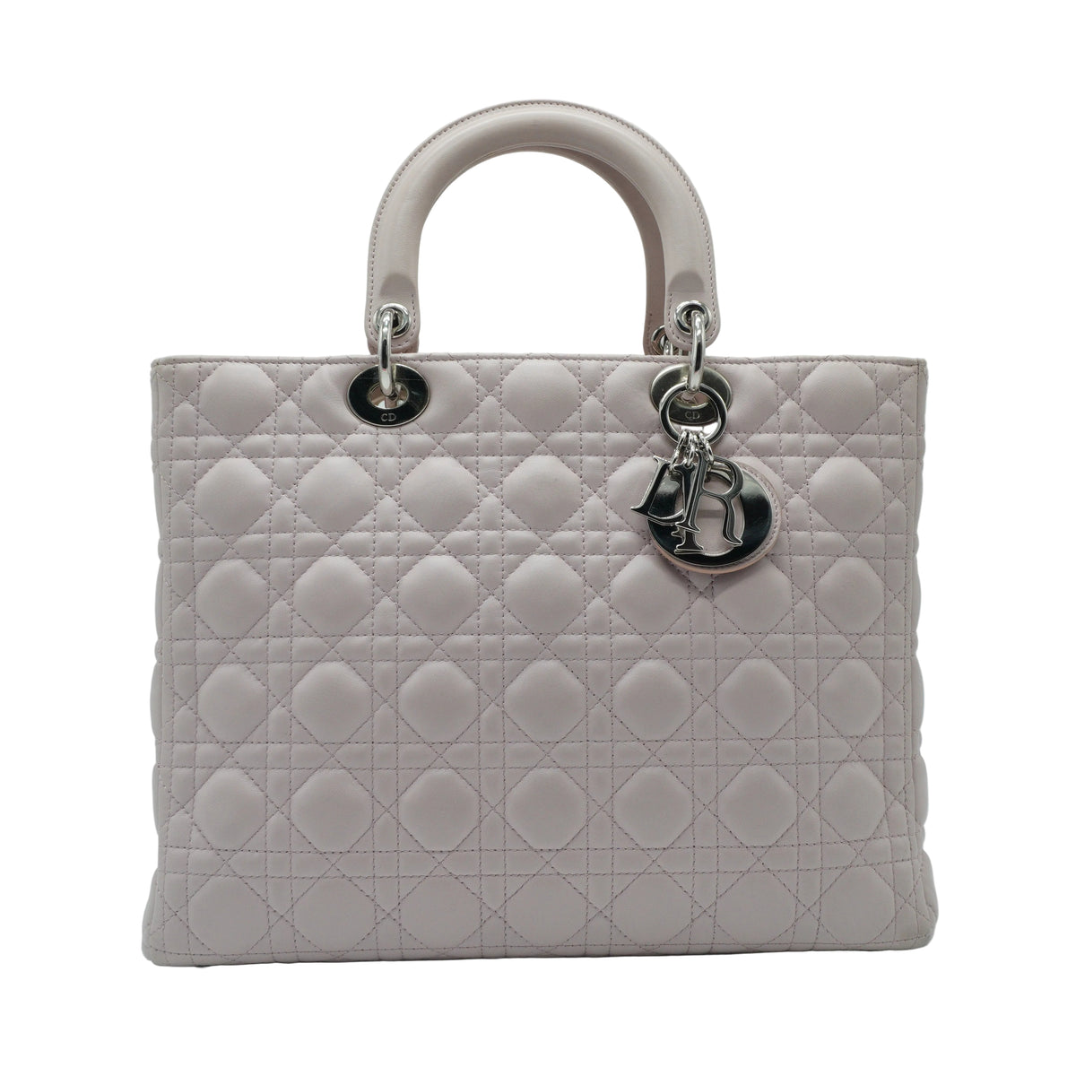 Dior Lady Dior Medium Lambskin Blush Pink SHW