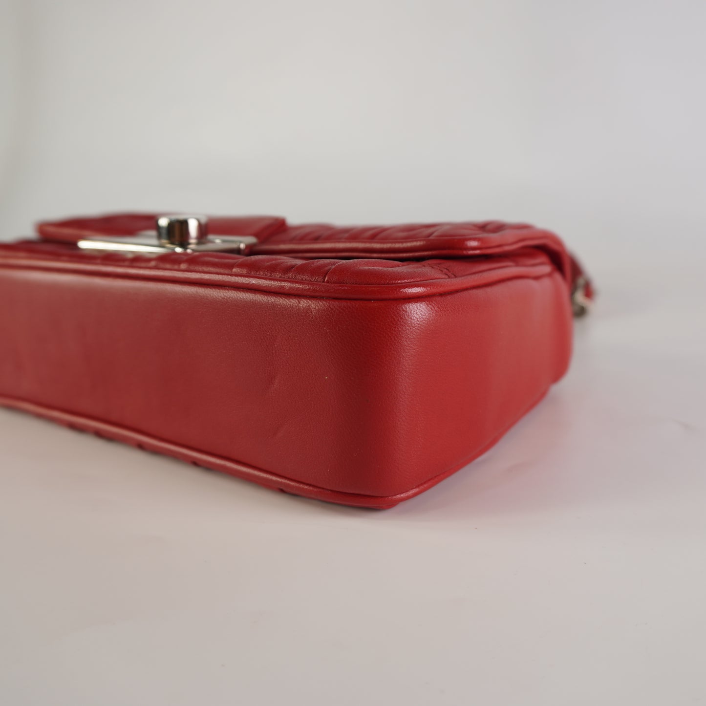 Prada Nappa Gaufre Red