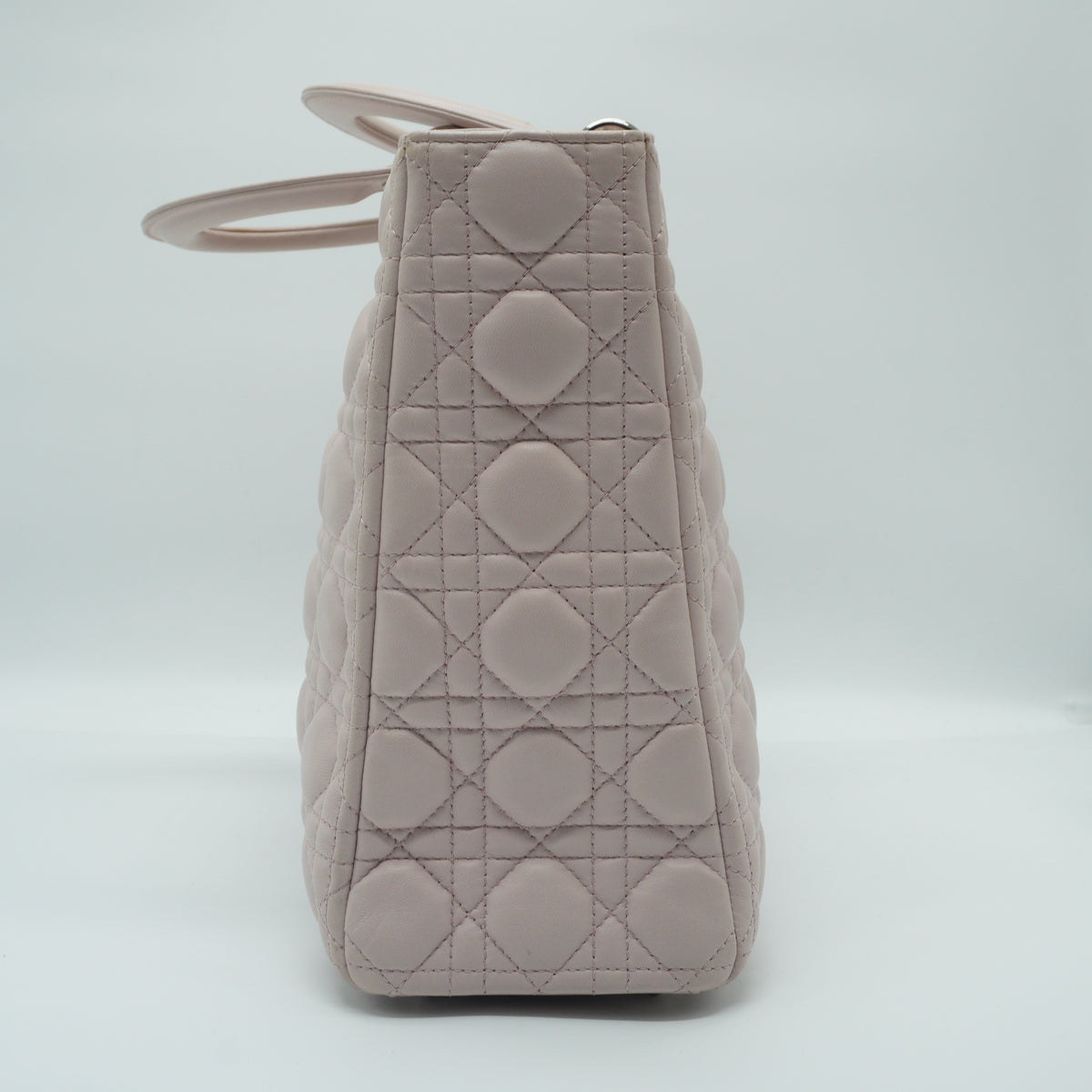 Dior Lady Dior Medium Lambskin Blush Pink SHW