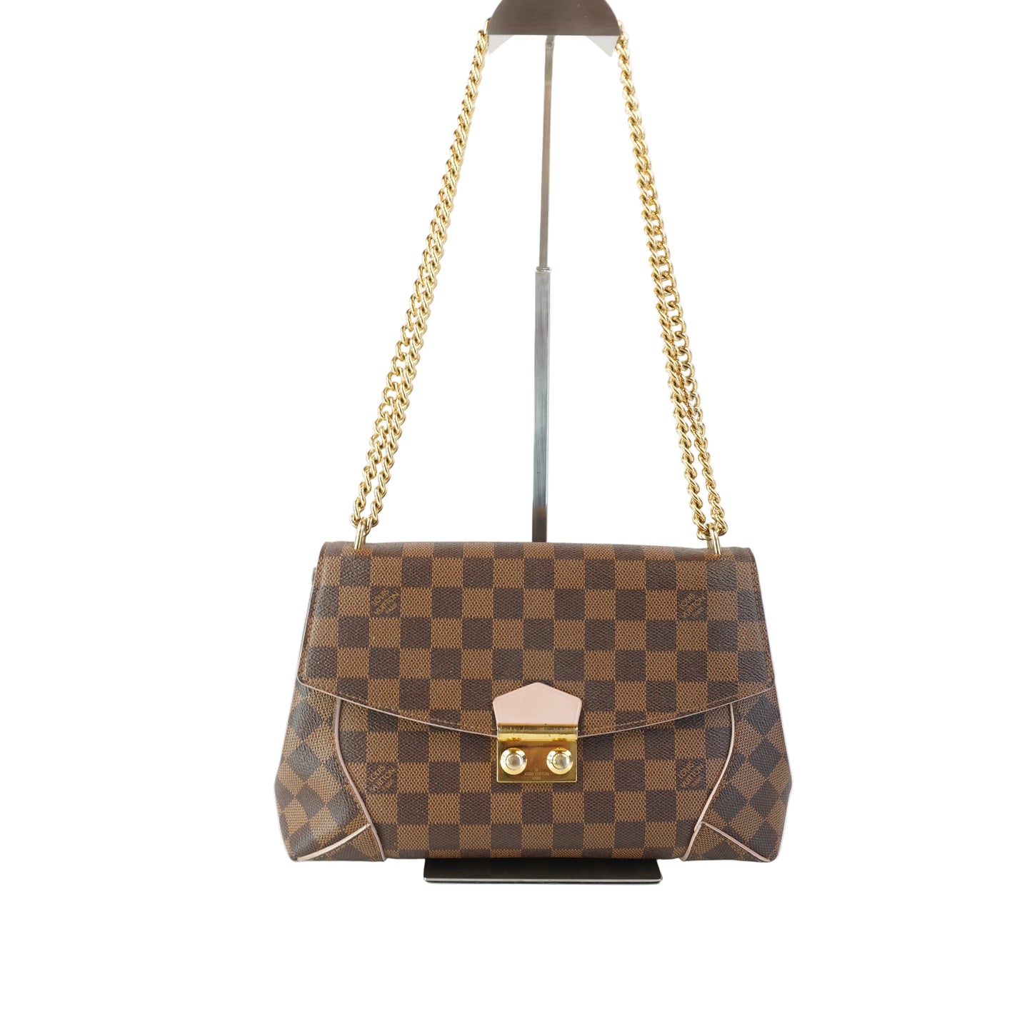 Louis Vuitton	Caissa Clutch Damier Ebene