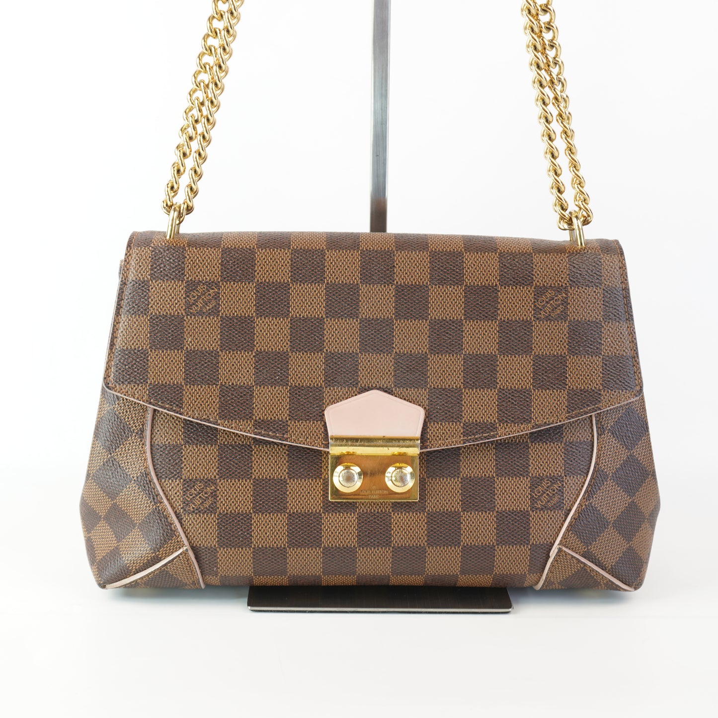 Louis Vuitton	Caissa Clutch Damier Ebene