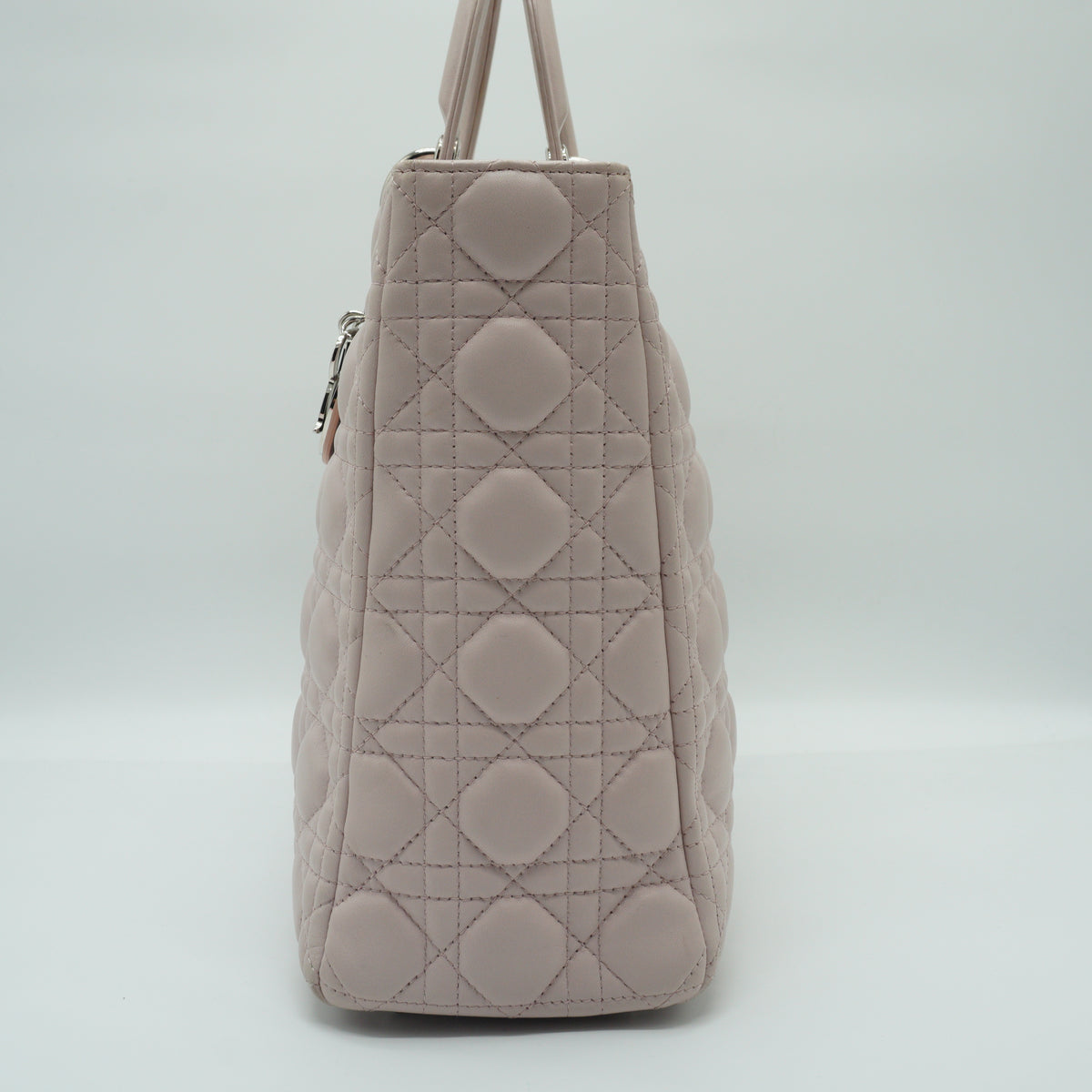 Dior Lady Dior Medium Lambskin Blush Pink SHW