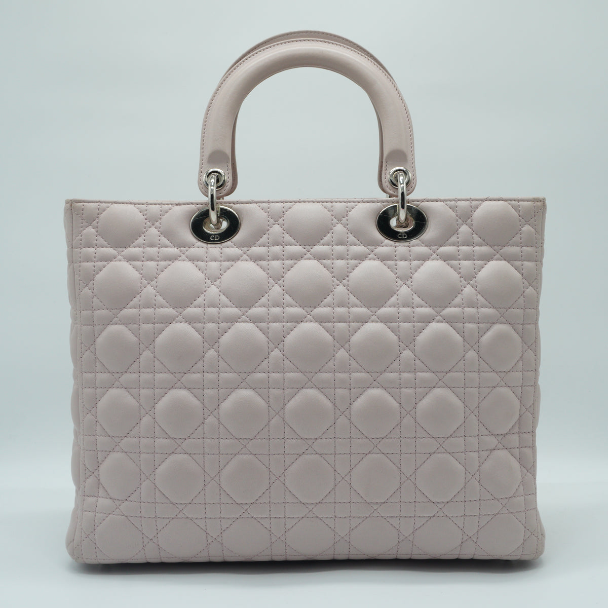 Dior Lady Dior Medium Lambskin Blush Pink SHW