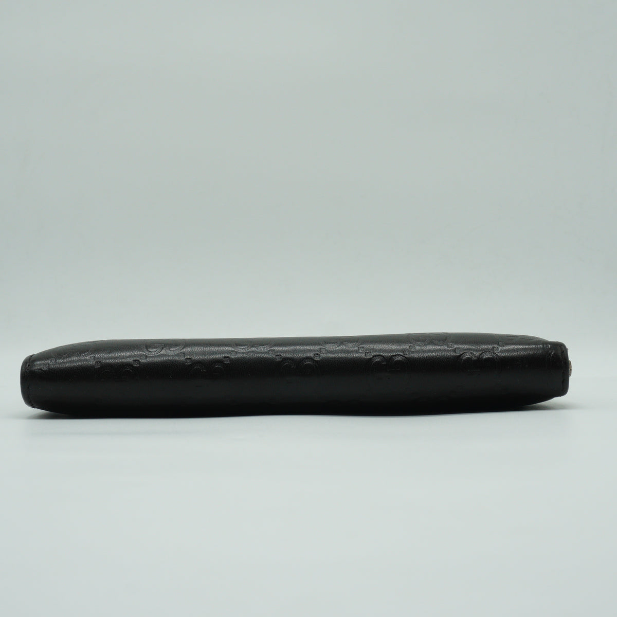 Gucci Guccissima Zip Around Wallet Dark Brown