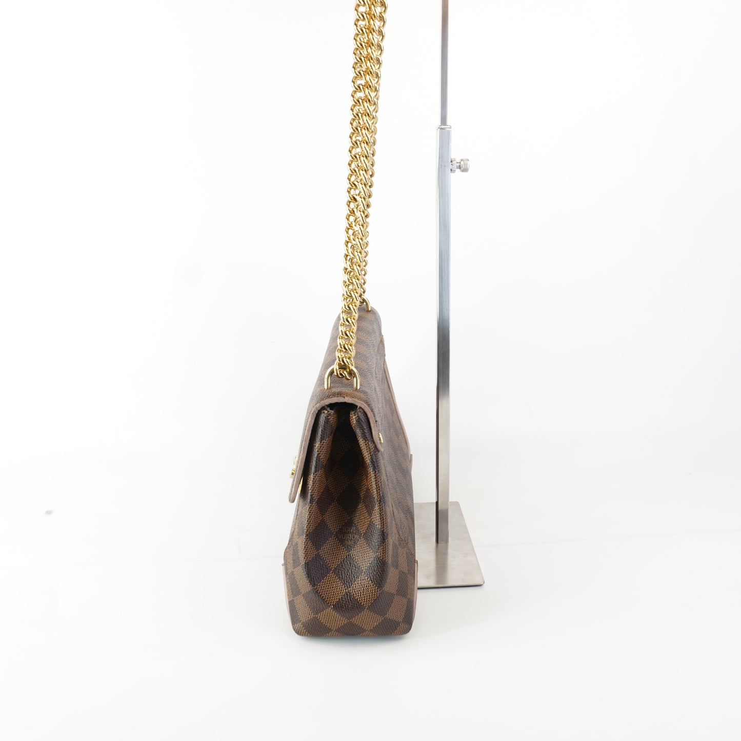 Louis Vuitton	Caissa Clutch Damier Ebene