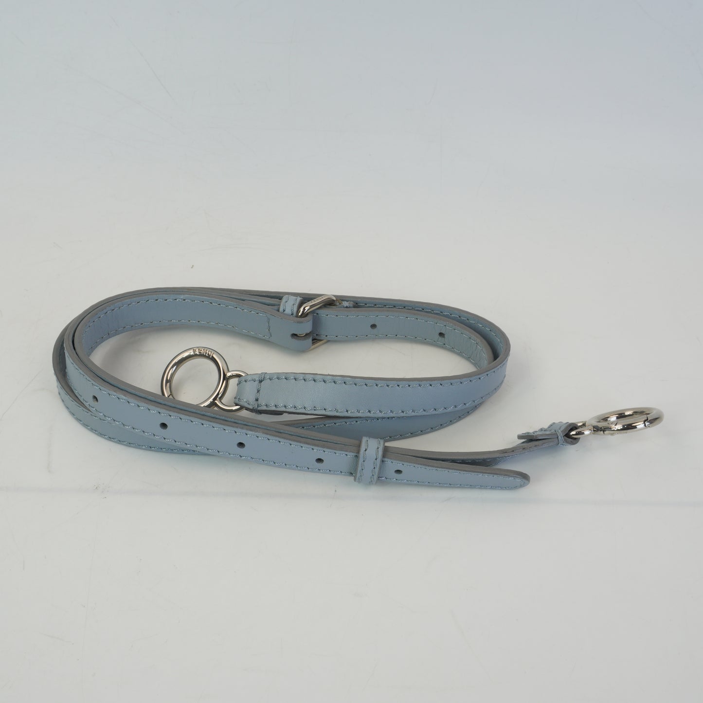 Fendi Peekaboo Blue SHW Medium