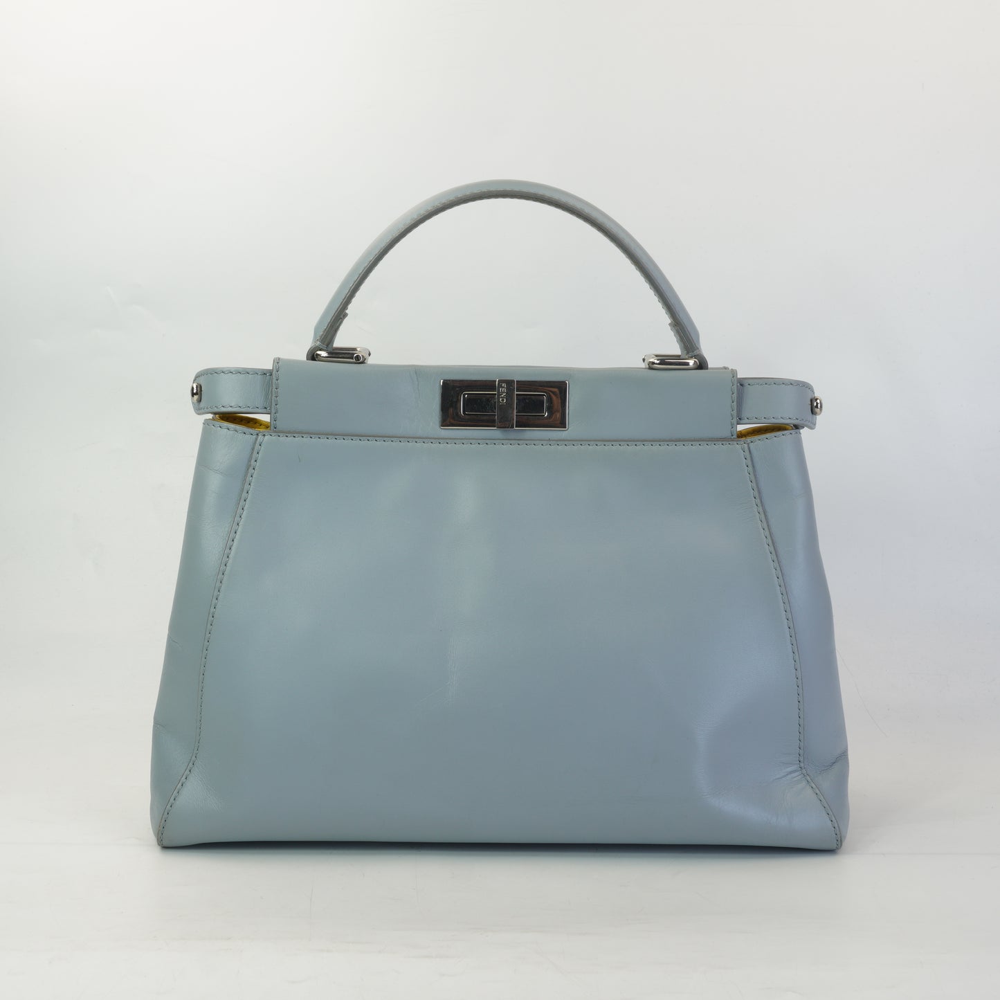 Fendi Peekaboo Blue SHW Medium