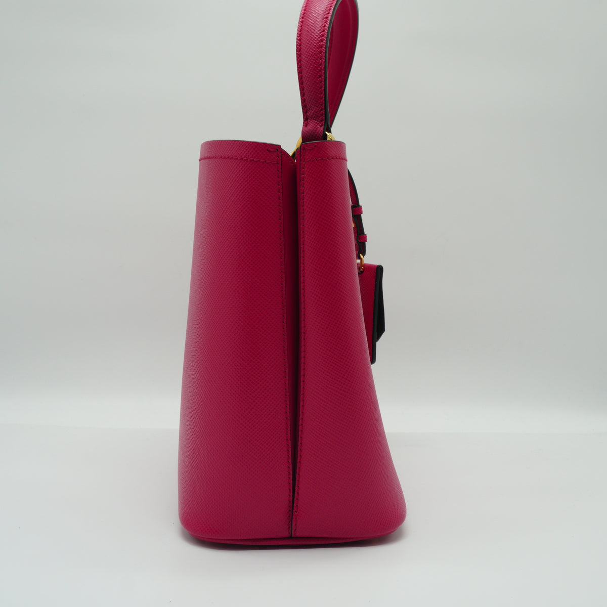 Prada Parrier Small Saffiano Pink GHW