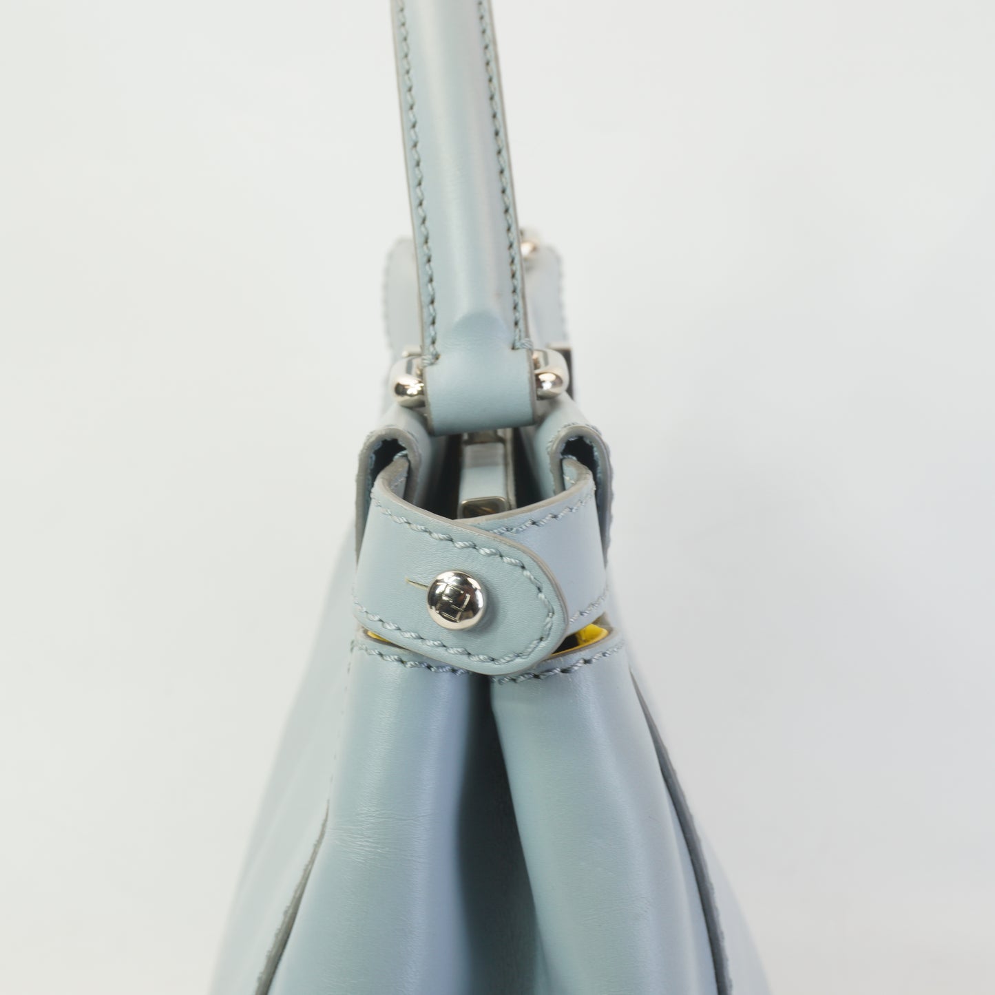 Fendi Peekaboo Blue SHW Medium
