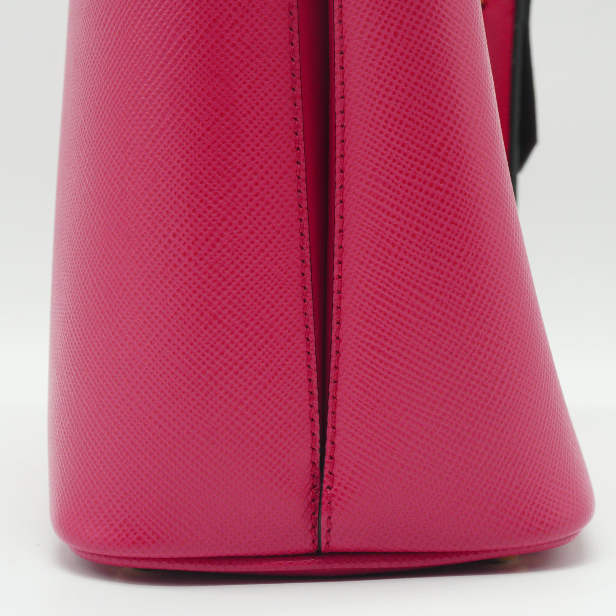 Prada Parrier Small Saffiano Pink GHW