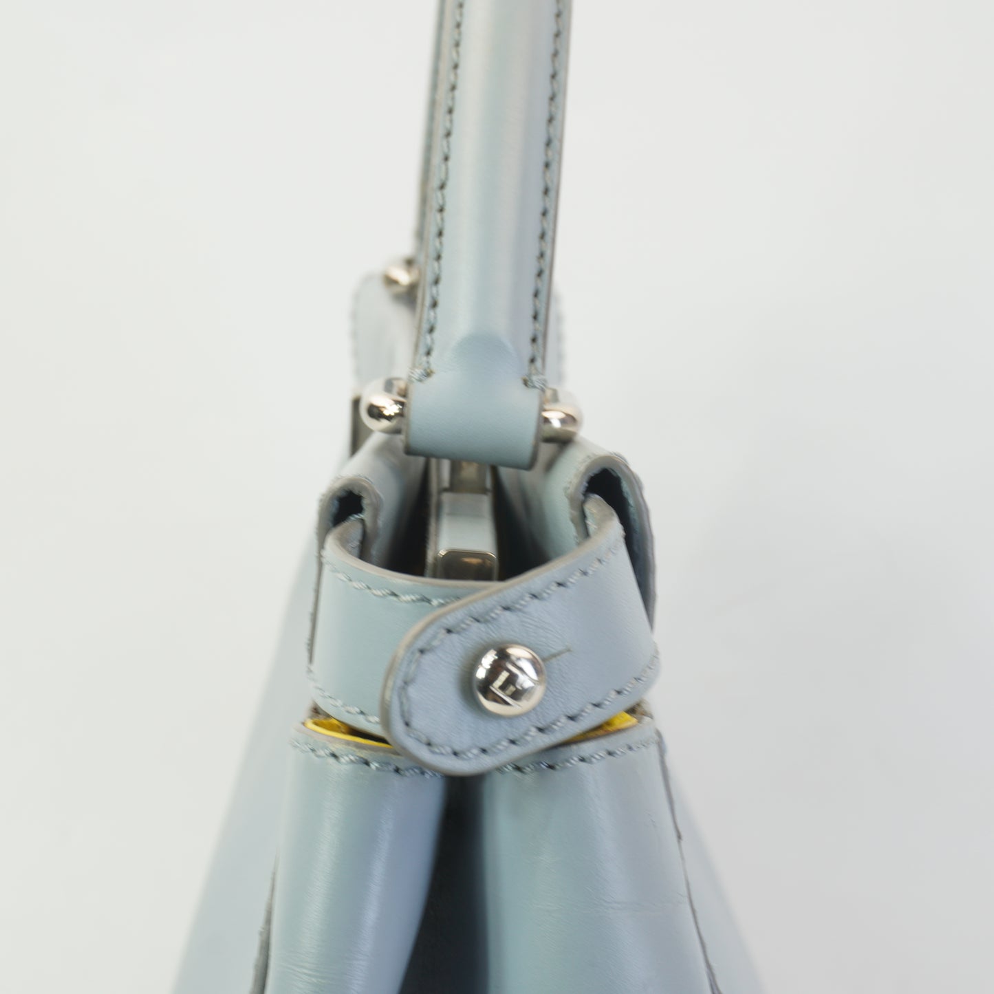 Fendi Peekaboo Blue SHW Medium